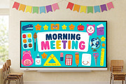 Cute Classroom Decor Bundle, an Education Illustration by C Design Studio (Thumbnail 9 of 15)