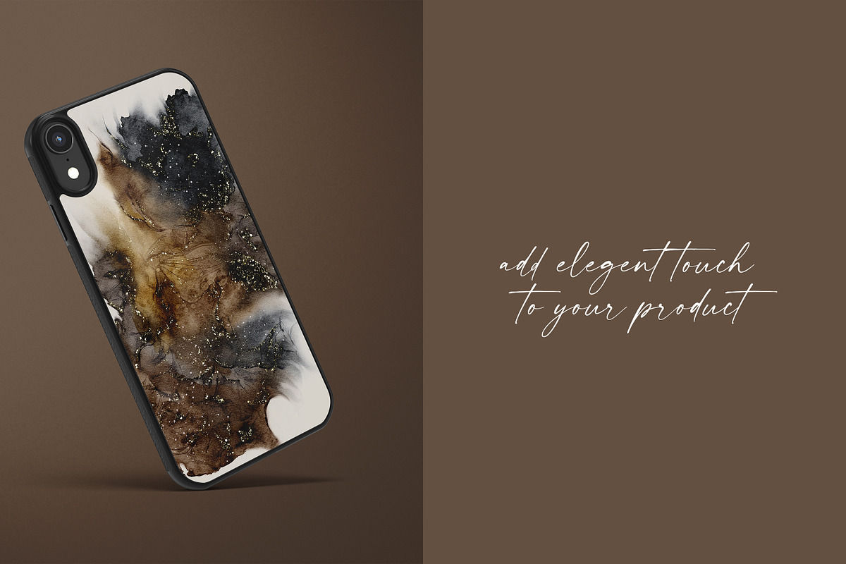 Fluid ink collection, a Texture Graphic by Mona Ahmed (Photo 8 of 14)