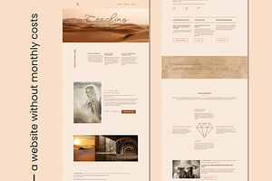 Wordpress / Elementor Website - Nude