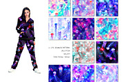 Jellyfish in the Galaxy Abstract set, a Texture Illustration by white angel arts (Thumbnail 4 of 16)