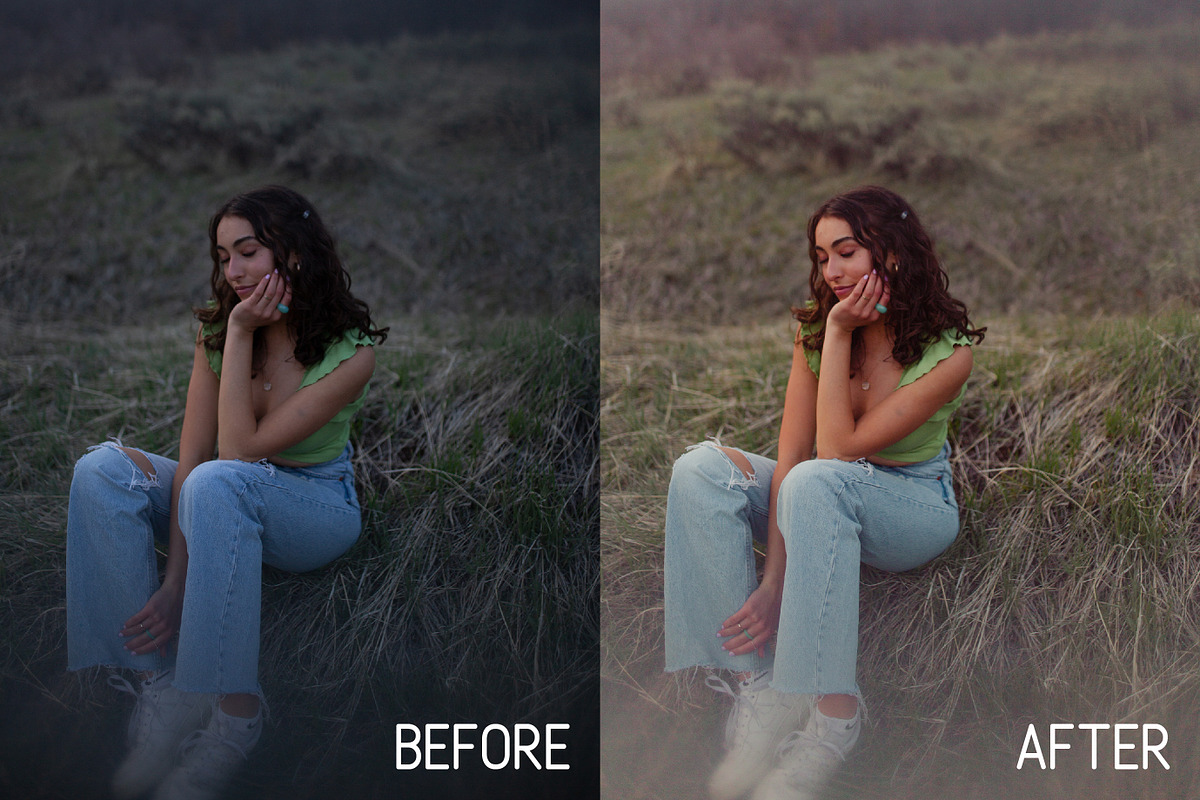 Dream Portrait Lightroom Presets, an Action Add-On by Jake & Meg (Photo 4 of 6)