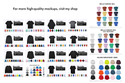 Size Color Chart Gildan Crewneck, a Shirt Mockup by creativsupply (Thumbnail 4 of 4)