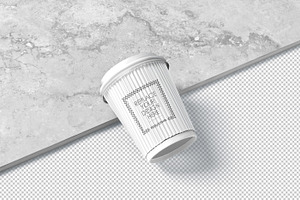 Disposable Coffee Cup Mockups