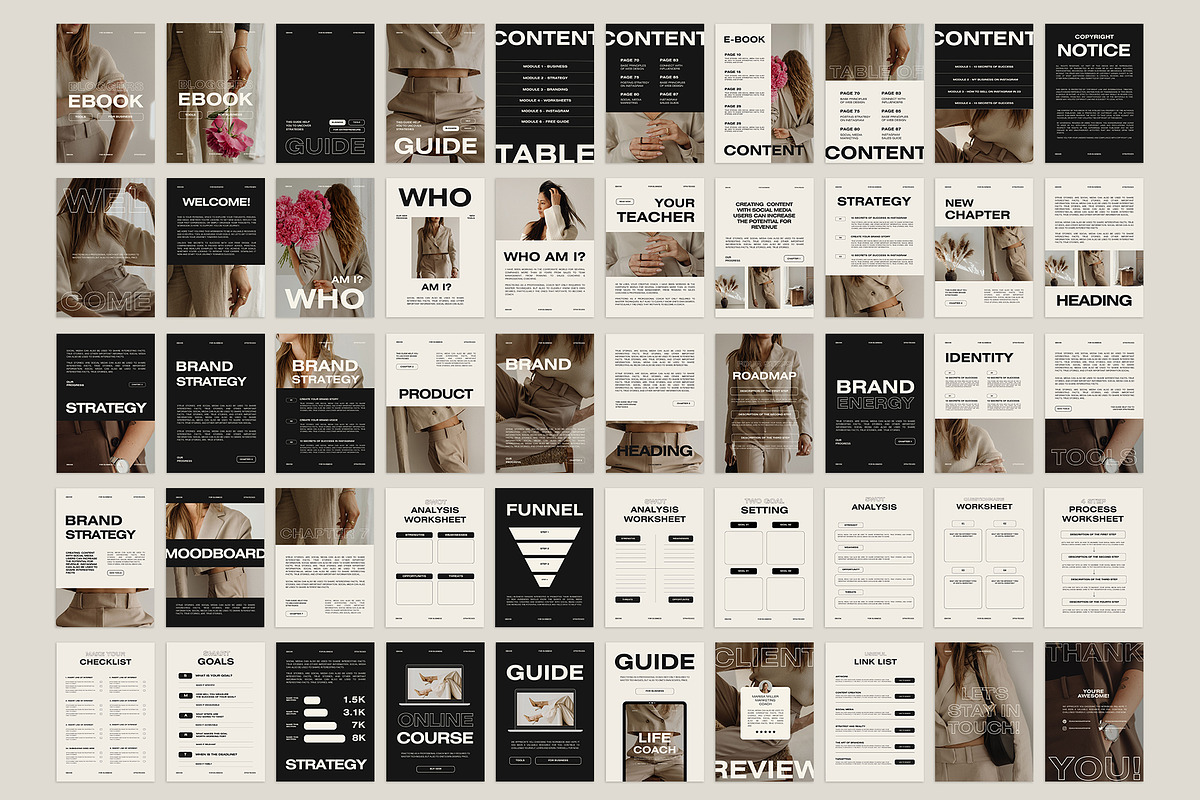 Ebook Template for Coaches V, a Marketing Template by Instprofi | Studio Estimo (Photo 7 of 8)