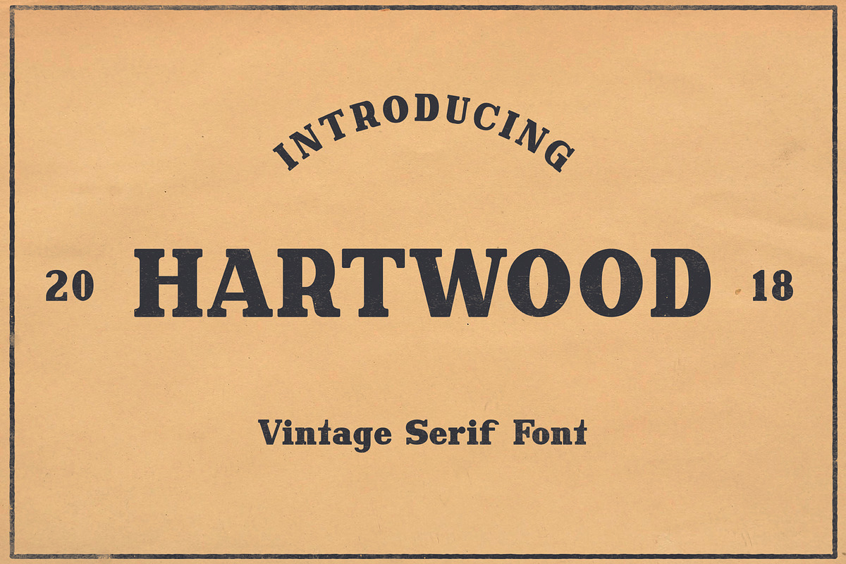Hartwood Font