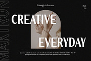 Maktron - Modern Sans Serif Typeface, a Sans Serif Font by Font Kingdom (Thumbnail 4 of 5)