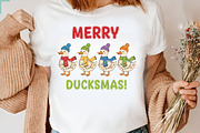 Christmas Ducks Png, Merry Ducksmas, an Illustration by Designking (Thumbnail 3 of 6)