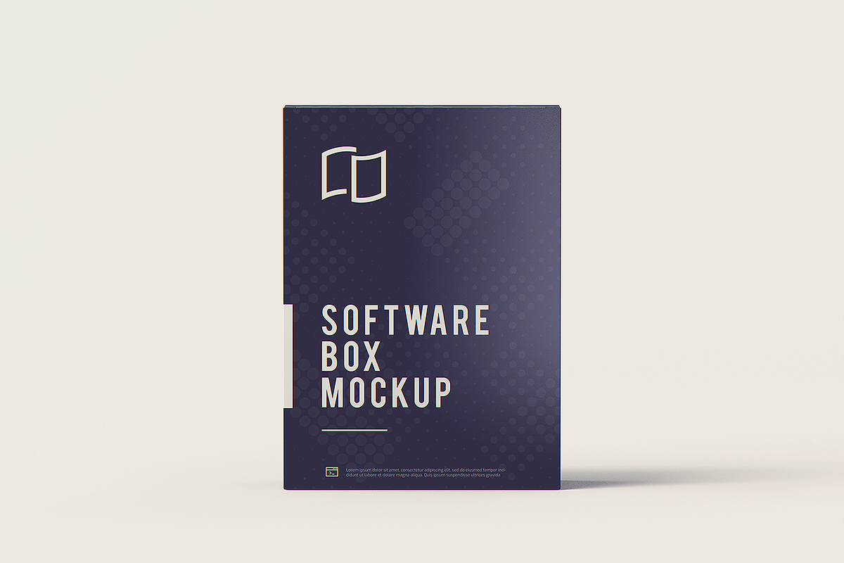 Software Box MockUp, a Cups & Container Mockup by coloformia (Photo 3 of 16)