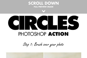 Circles Photoshop Action