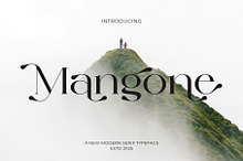 Mangone - Modern Serif Typeface