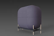 Big capsule chair sofa, a 3D by NojskaAksjon (Thumbnail 6 of 21)