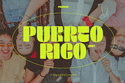 Puerto Rico Sans Serif, a Sans Serif Font by Luna Shop (Thumbnail 1 of 9)