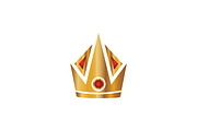 20 Logo Crown Templates Bundle, a Branding & Logo Template by Friendesigns (Thumbnail 13 of 21)