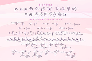 Cattoms Cute Monoline Script Fonts