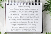 Simple Notes - Cute Handwritten Font, a Handwritten Font by SaktiAvellin (Thumbnail 6 of 7)