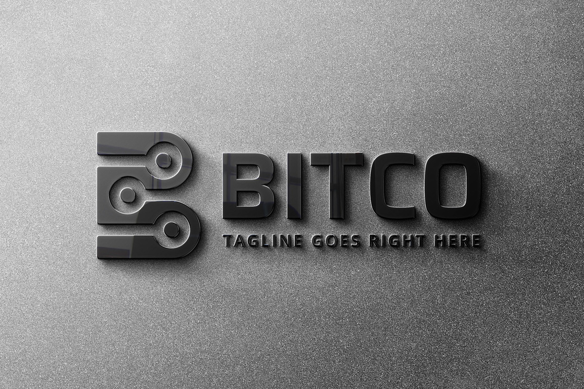 Bitco Letter B Logo Template, a Branding & Logo Template by Tovarkovdesign (Photo 3 of 7)