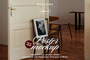 Framed Din A Poster interior mockup, a Merchandise Mockup by MCKP*ME (Thumbnail 1 of 3)