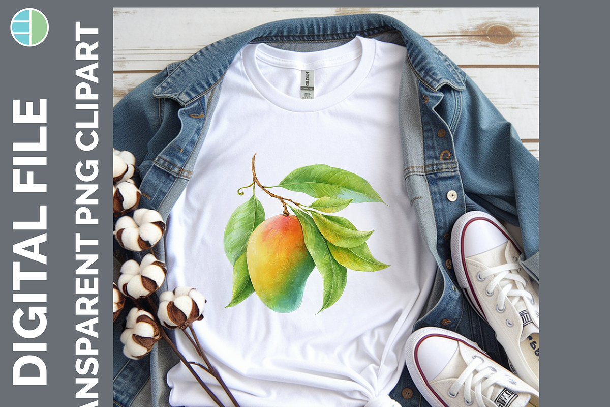 Fruit Illustration Bundle, 20 PNG, a Decorative Illustration by Enliven Designs (Photo 6 of 8)
