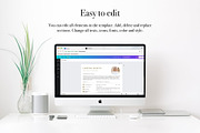 Modern Resume Template Pack | Canva, a Resume Template by Lux Resume (Thumbnail 7 of 9)