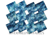Starry Night Sky Digital Paper Pack, a Decorative Illustration by Rivermill Printables (Thumbnail 2 of 2)