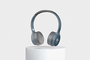 Headphones Mockup, a Wearable Device Mockup by tiyasprabawa (Thumbnail 2 of 5)