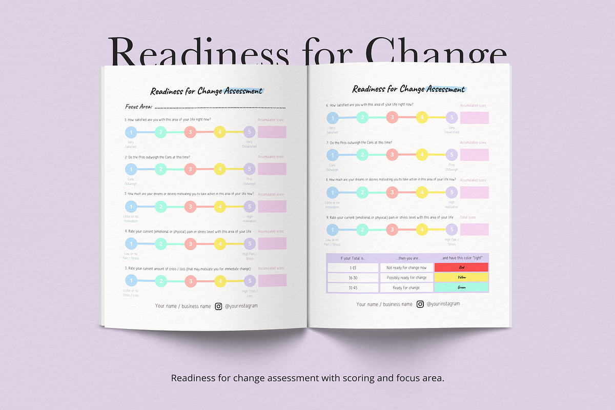 Coach Workbook Template for Canva, a Magazine Template by Sakura Digitals (Photo 5 of 8)