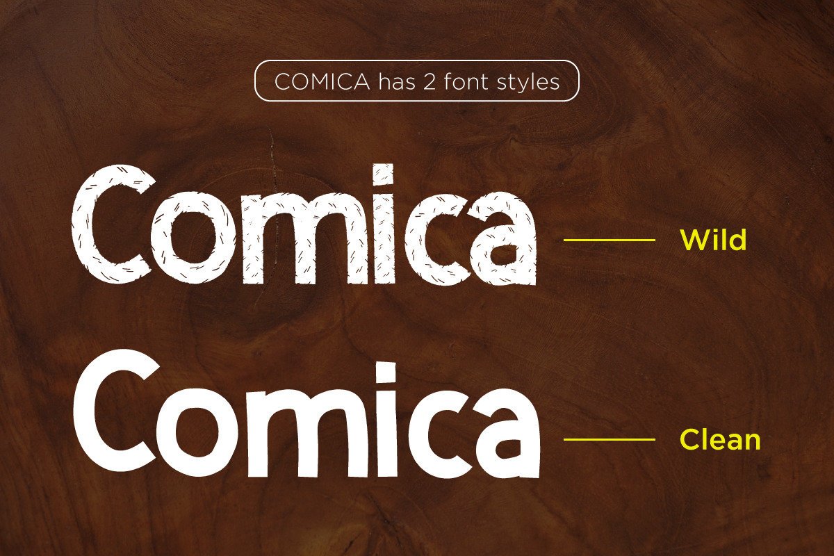 Comica ~ Font Duo preview 2
