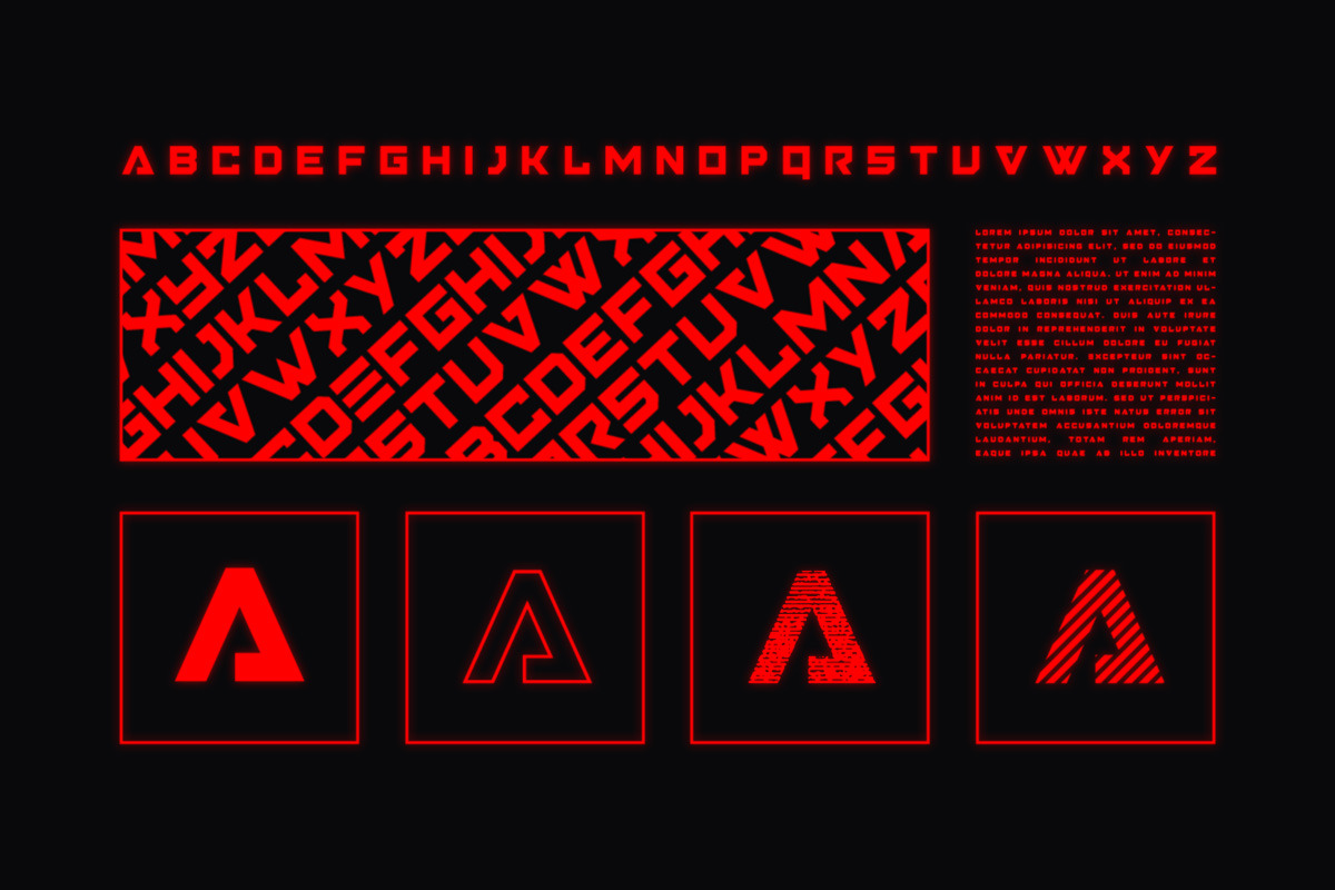 Azurite Typeface, a Font by Tugcu Design Co. (Photo 2 of 8)