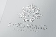 Kings Brand Logo Template, a Branding & Logo Template by BMACHINA Labs. (Thumbnail 2 of 3)