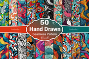 Hand Drawn Abstract Seamless Pattern, a Pattern Graphic by Forhadx5 (Thumbnail 1 of 6)