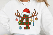 Watercolor Christmas Alphabet, an Illustration by OK Design (Thumbnail 5 of 7)