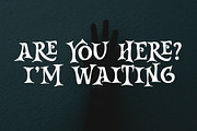 Like Spooky - Display Halloween Font, a Serif Font by Airotype (Thumbnail 3 of 8)