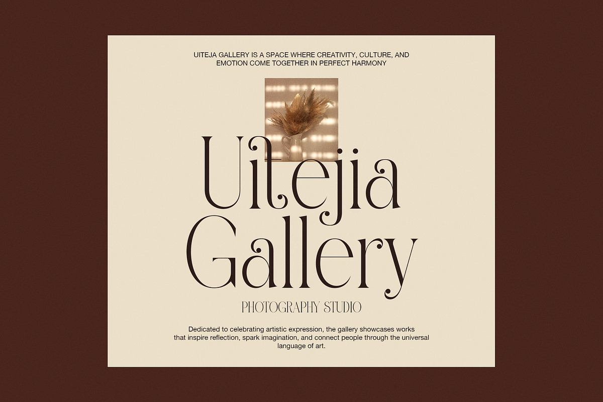 Quilten Elegant Serif Font, a Serif Font by Graphicxell (Photo 4 of 8)
