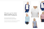 Women Sweatshirt Mock-ups Set DEMO, a Books & Magazine Mockup by Apparel_Mockups (Thumbnail 20 of 24)