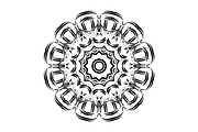 Ornamental Black White Mandala Pack, a Decorative Illustration by NJ Himel (Thumbnail 59 of 103)