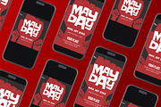 Mayday Flyer, a Flyer Template by Aiyari Graphic (Thumbnail 2 of 3)
