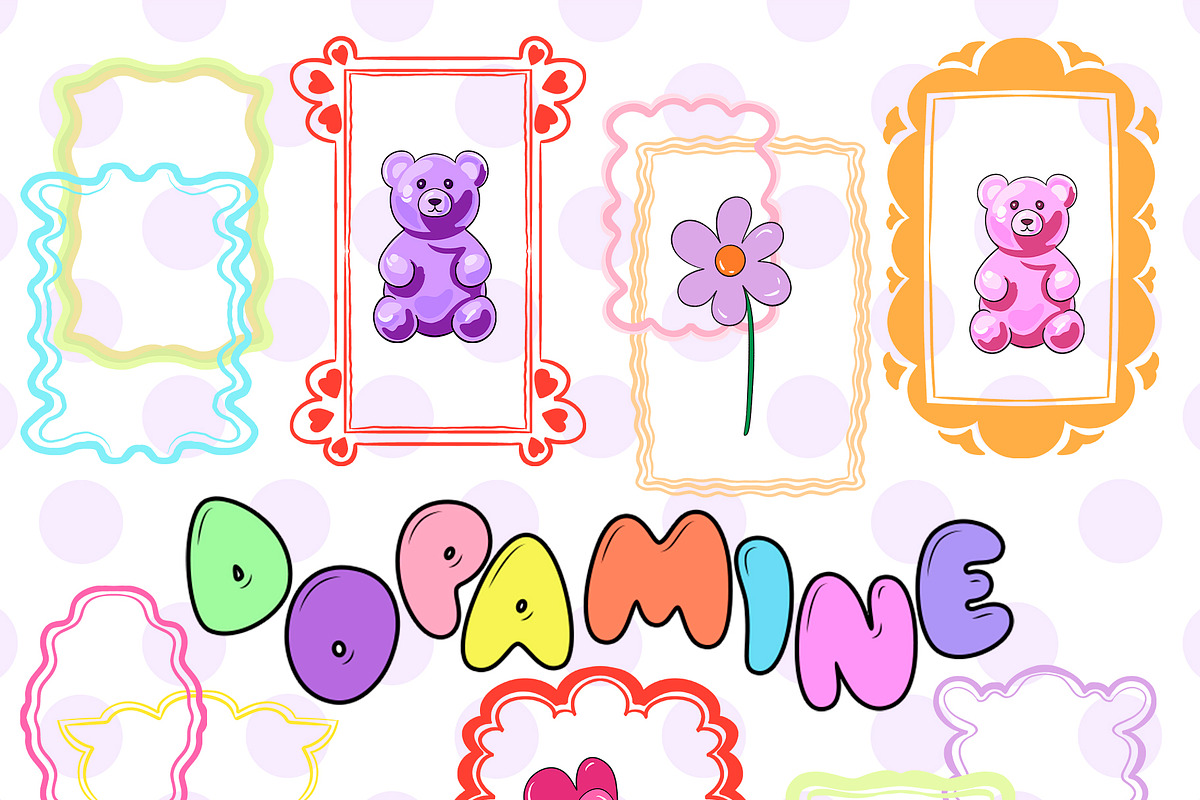 Dopamine. Hand draw graphic, an Object Graphic by ma_i_vi (Photo 6 of 9)