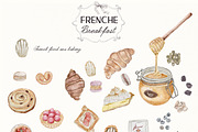 French Breakfast-Aesthetic food, a Food Illustration by Amely.Art (Thumbnail 3 of 14)
