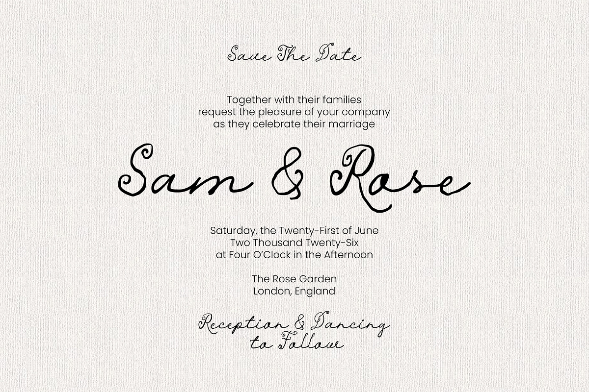 The Louise | Whimsical Script Font, a Script Font by Typoraith Co (Photo 2 of 13)