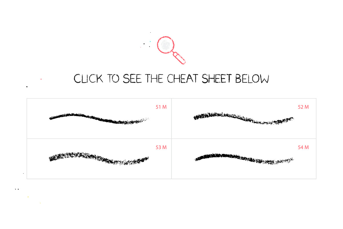 Hand Drawn Crayon Brushes, a Brush Add-On by Side Project (Photo 5 of 6)