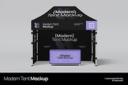 Modern Tent Mockup PSD, a Merchandise Mockup by Akrinity Digital (Thumbnail 1 of 4)