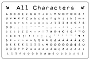 CS Ghita Mono Drawn, a Sans Serif Font by Craft Supply Co. (Thumbnail 8 of 8)