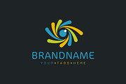 Spiral Eye Custom Logo, a Branding & Logo Template by ARTE MIGUEL (Thumbnail 2 of 3)