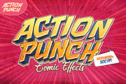 Retro Comics Text Effects, a Layer Style Add-On by Andrew Skoch Design (Thumbnail 6 of 8)