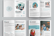 Education Brochure Template Layout, a Brochure Template by MightyDesign (Thumbnail 3 of 6)