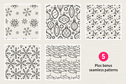 50 Christmas Line Icons, an Outline Icon by Selma’s Patty (Thumbnail 2 of 3)