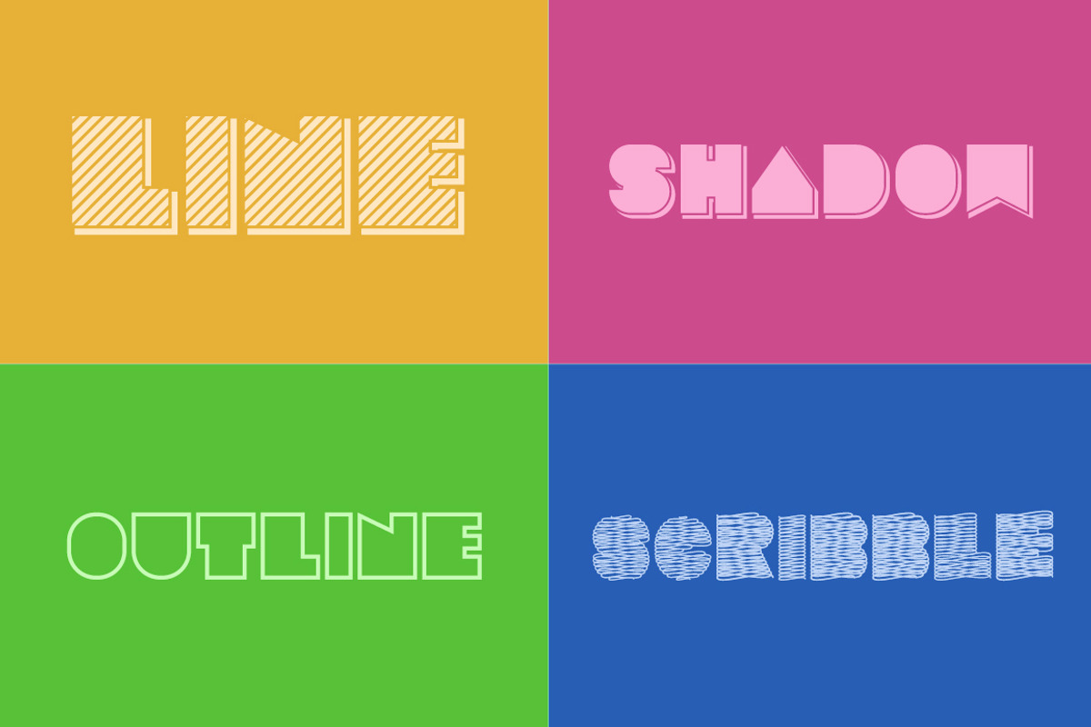 Basenglah Font Pack preview 3