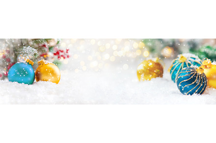 Beautiful christmas background with, a Holiday Photo by yanadjana