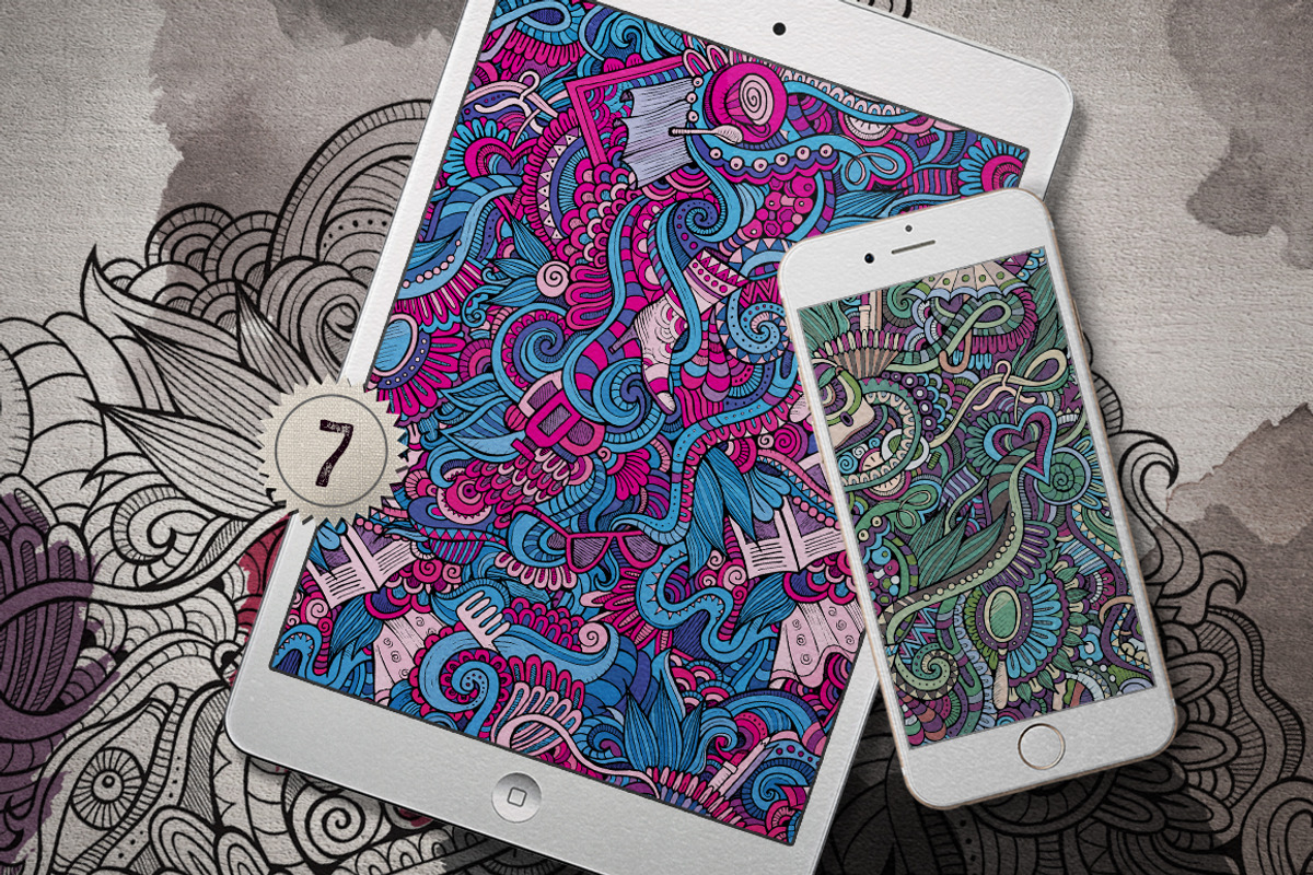 Female Seamless Pattern preview 2