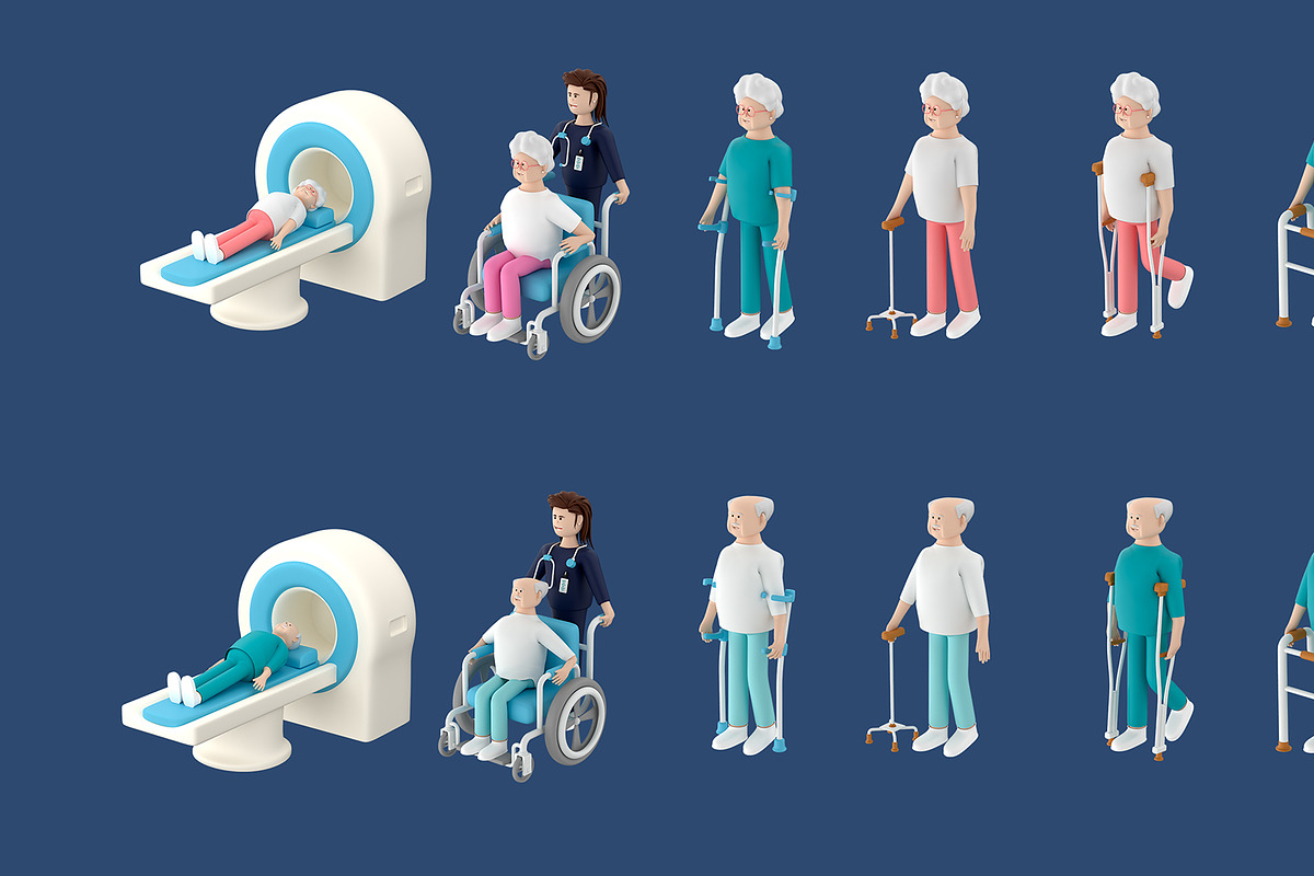 Healthcare Set, an Object 3D Model by Artem Varnitsin (Photo 2 of 27)